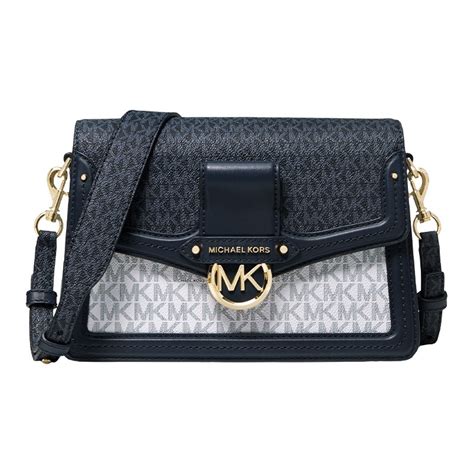 сумка michael kors jessie 30s0gi6l2v navy medium